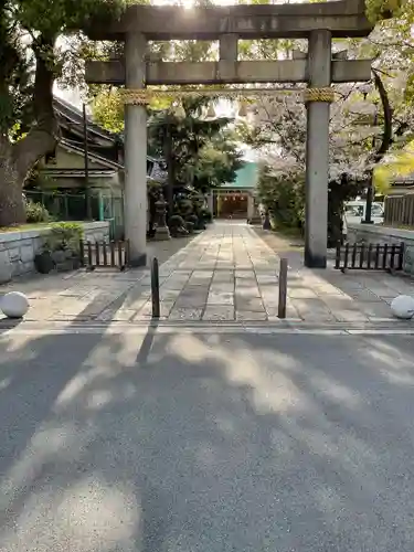 八劔神社の鳥居