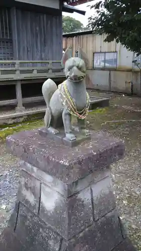 大嶋稲荷神社の狛犬