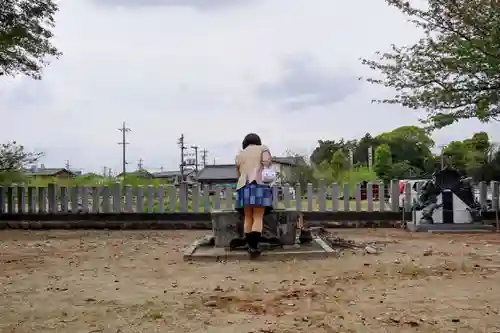神明社（大海道町）の手水舎
