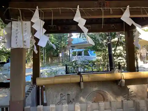 代々木八幡宮の手水舎