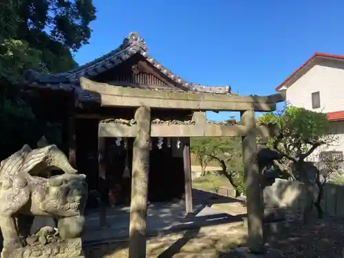 飯積神社の鳥居