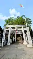 検見川神社の鳥居