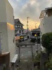 福良八幡神社の鳥居