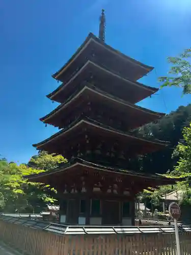 長谷寺の塔