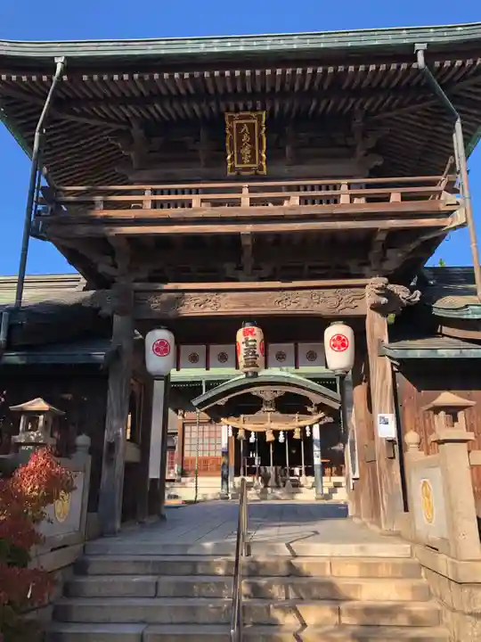 彦島八幡宮の山門・神門