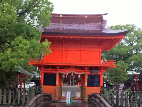 與賀神社の山門