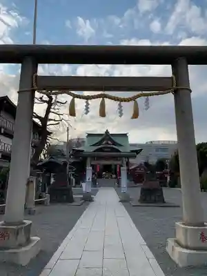 羽田神社の鳥居
