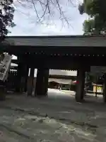 阿佐ヶ谷神明宮の山門・神門