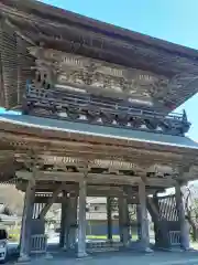 長安寺の山門