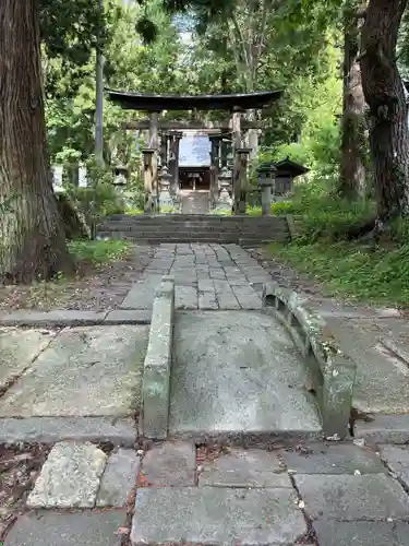 山家神社の鳥居