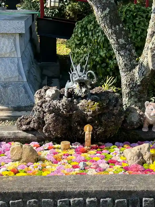 曹洞宗 永松山 龍泉寺の手水舎
