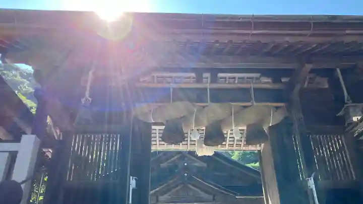 美保神社の山門・神門