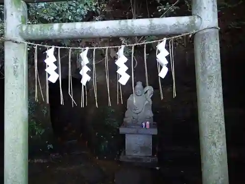 穴澤天神社の鳥居