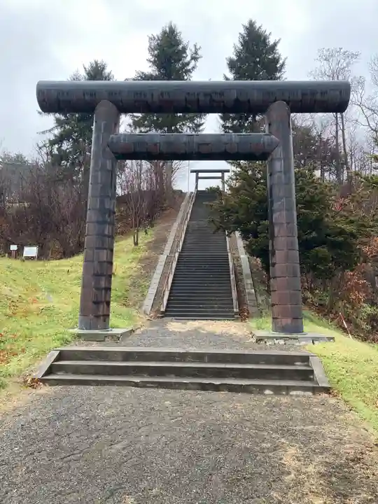 留辺蘂神社の鳥居