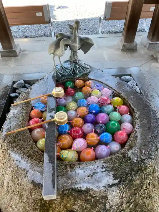 白鷺神社の手水舎