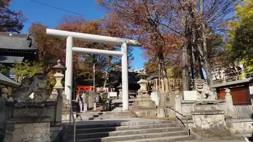 安積國造神社の鳥居