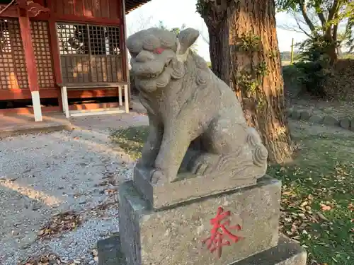 八幡神社の狛犬