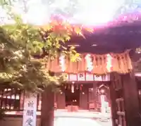 久留米宗社 日吉神社の山門・神門