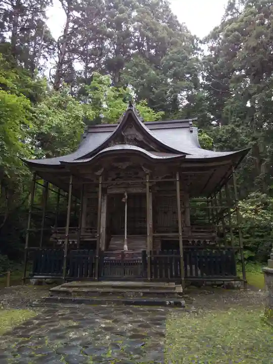 平泉寺白山神社の本殿・本堂