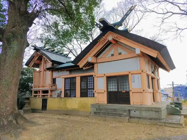 神明社(中切町)の本殿・本堂