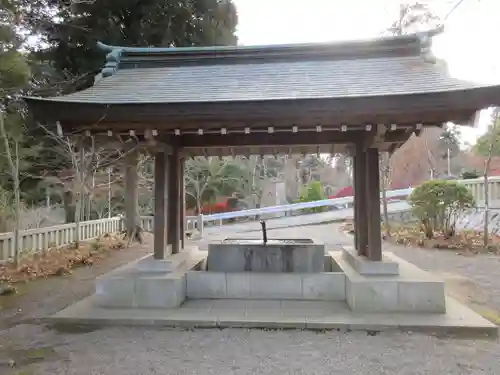 茨城縣護國神社の手水舎