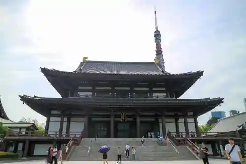 増上寺の本殿・本堂