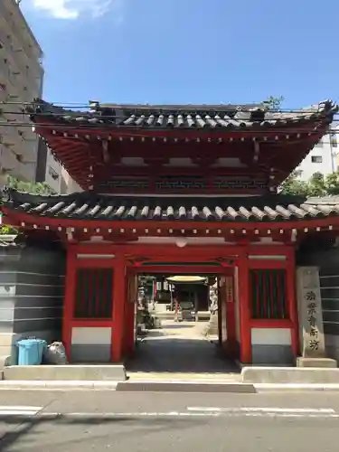 法案寺南坊の山門・神門