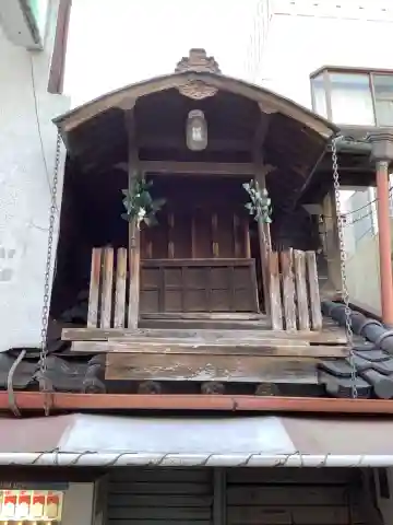 萬長本店の秋葉神社(屋根神)の本殿・本堂