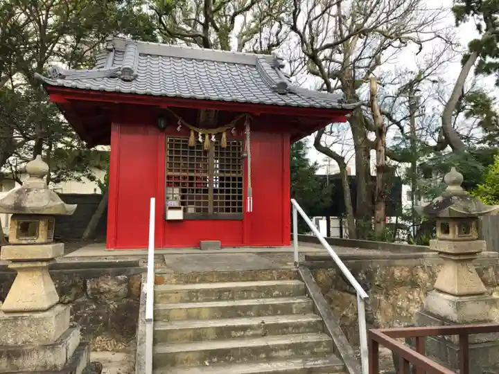 辨天神社の本殿・本堂