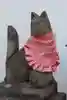 嬉乃森稲荷神社の狛犬