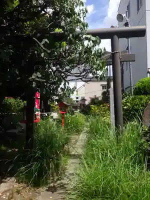 大島稲荷神社の鳥居