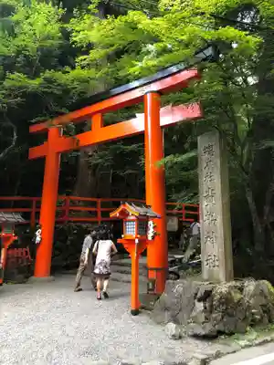 貴船神社の鳥居