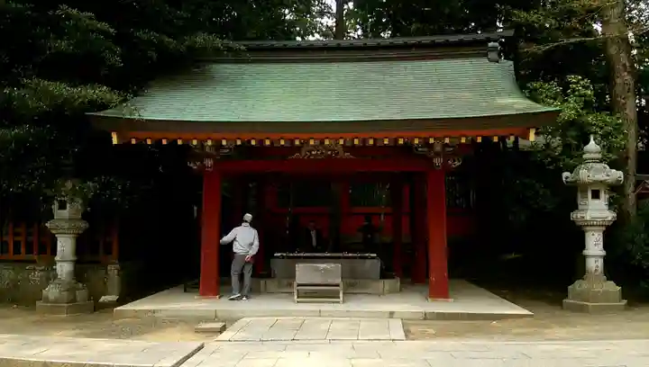 香取神宮の手水舎