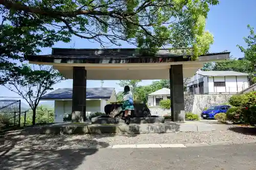 鳥取縣護國神社の手水舎