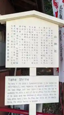 山神社・お福稲荷社・白龍大神の歴史