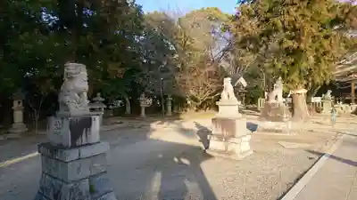 石刀神社の狛犬