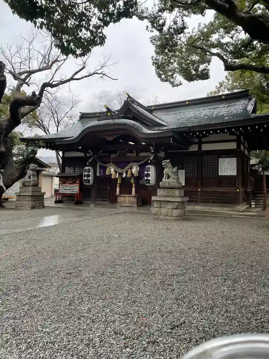 金岡神社の本殿・本堂