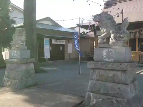 相模原氷川神社の狛犬