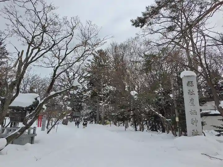 鷹栖神社の景色