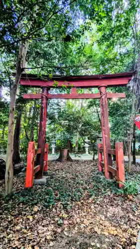 道野辺八幡宮の鳥居