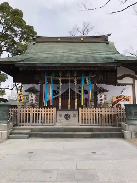 松戸神社の本殿・本堂