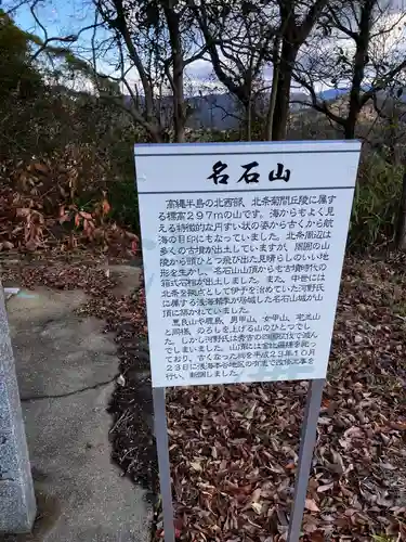 名石金毘羅神社の歴史