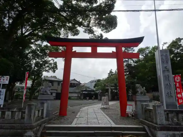 玉前神社の鳥居