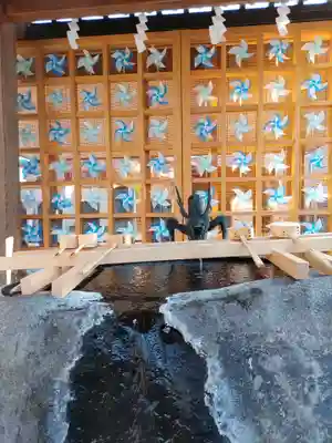 御嶽神社茅萱宮の手水舎