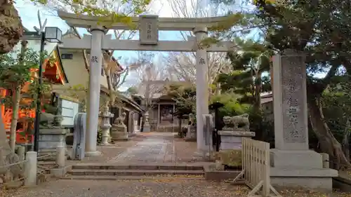 銚港神社の鳥居