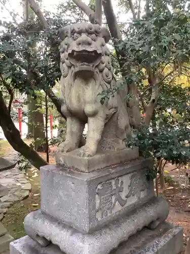 市原稲荷神社の狛犬