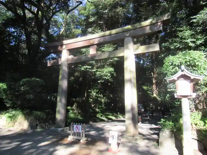 明治神宮の鳥居