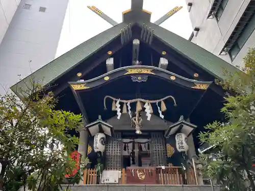 築土神社の本殿・本堂