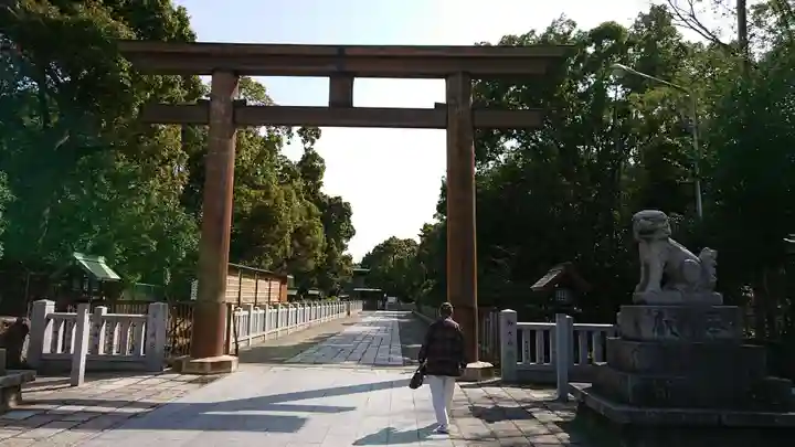 和泉國一之宮 大鳥大社の鳥居