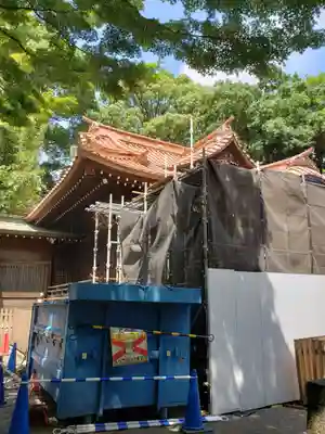 代々木八幡宮の本殿・本堂